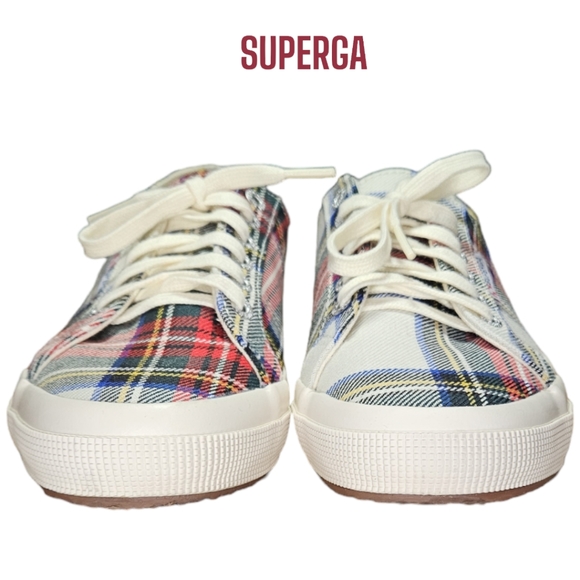 Superga Tartan Plaid Sneakers - Picture 4 of 11